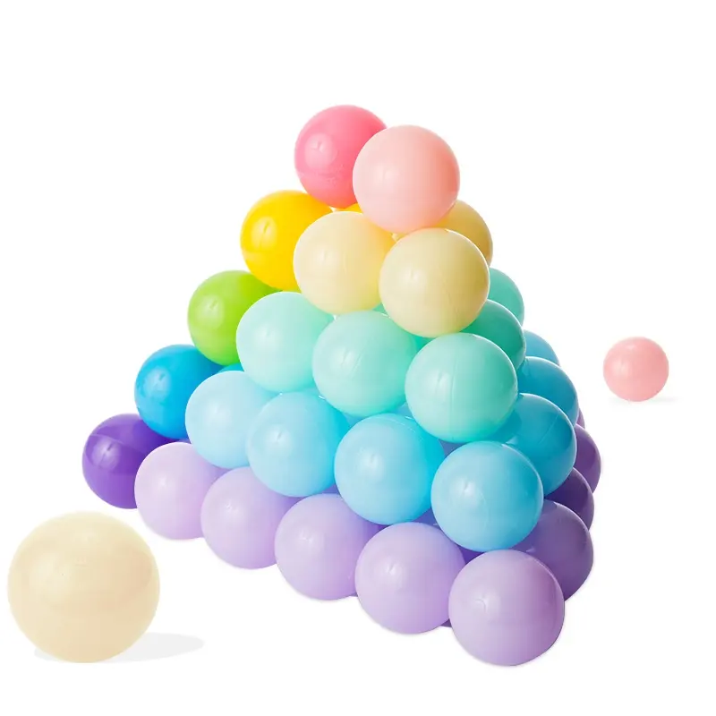 Factory direct sales can be customized High Quality Soft Children New Style Plastic Colorful Ocean Ball pit ball