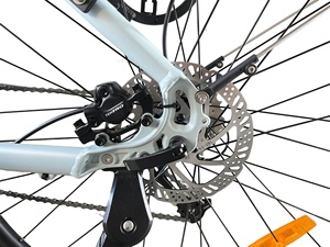 Vélo Électrique Rétro Urbain 700C pour Hommes avec Moteur Central, Batterie au Lithium, Assistance au Pédalage et 9 Vitesses Électroniques – E-Bike <span class=keywords><strong>Gravel</strong></span> - Product Image 6