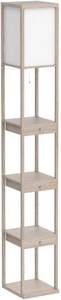 Étagères flottantes décoratives en <span class=keywords><strong>canne</strong></span> de bambou naturel antique Support de rangement mural à bas prix pour armoires de vêtements de chambre à coucher - Product Image 2