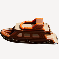 Bateau flottant électrique gonflable personnalisé, en PVC Drop Stitch, grand yacht gonflable à double pont pour activités aquatiques