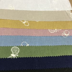 #1006 Groothandel Leuke Kleine Vlinder Borduren Ramee Katoen Voor Kleding - Product Image 2