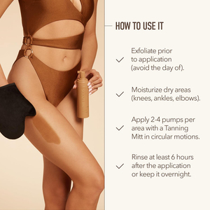 Nouveaux produits chauds OEM ODM peau autobronzant lueur foncé naturel soleil accélérateur bronzage Peptide soleil Mousse bronzante - Product Image 4