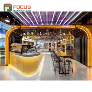 Exhibidor de Café Premium, Estante de Exhibición de Productos para Minoristas, Exhibidor de Productos para Cafetería de Madera Natural - Product Image 6