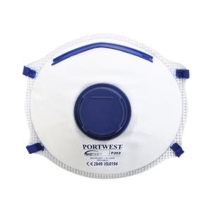 PORTWEST - P203WHR FFP1 Dolomia masque blanc avec valve - EAN 5036108260133 SIGNAGE ET SÉCURITÉ - Product Image 1