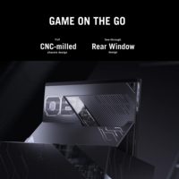حاسوب محمول للألعاب A-SUS ROG Flow Z13 معدني بشاشة لمس إنجليزية 13.4 بوصة قابل للتحويل 2 في 1 مع معالج AMD Ryzen AI MAX 390 وذاكرة وصول عشوائي 32 جيجابايت وتخزين 1 تيرابايت