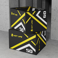 Nuevo Diseño Gimnasio Salto Ejercicios 3 en 1 Pliométrico Plyo Jump Box