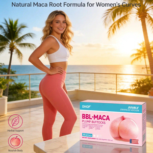 BBL-MACA Double Action Hip Booster 30 gélules molles avec collagène, biotine et huile d'olive pour des courbes naturelles et l'élasticité de la peau - Product Image 1