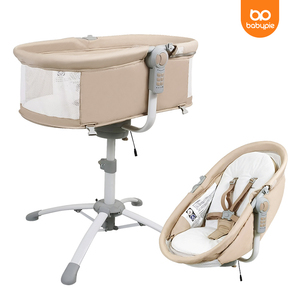 2025 nouvelle usine chaude en stock 4 en 1 bébé chaise berçante bébé balançoires infantile Portable pliant bébé <span class=keywords><strong>lit</strong></span> à bascule - Product Image 3