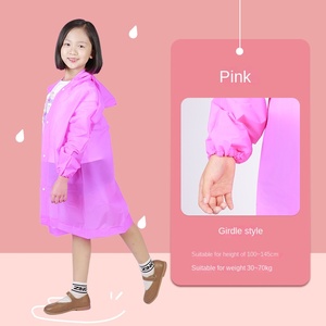 Environmentally Friendly Wholesale Reusable Waterproof Eva Poncho Custom Printed <strong>Raincoat</strong> Adult <strong>Raincoat</strong> Children's <strong>Raincoat</strong> - Product Image 4
