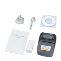 Printer Thermal Portabel Nirkabel 58mm untuk Struk, Printer Mini Mobile Tersedia, 203DPI, Garansi 1 Tahun