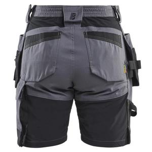 BLAKLADER - 713318329600C46 Short Craftsman pour femme stretch Gris moyen-PANTALON DE TRAVAIL EAN 7330509925959 SHORT DE TRAVAIL - Product Image 2