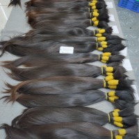 Extensiones de Cabello Vietnamita 100% Virgen, Textura Ultrafina, Cabello de Bebé de Lujo para Bordes y Pelucas HD