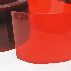 Cortina <span class=keywords><strong>de</strong></span> PVC Transparente Flexible <span class=keywords><strong>de</strong></span> 2mm 3mm, Económica <span class=keywords><strong>de</strong></span> Fábrica, para Puerta Industrial, Lisa y Estándar - Product Image 3