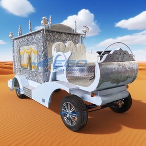Véhicule de transport spécial 2026 électrique argenté – Cercueil électrique, charrette funéraire électrique - Product Image 2