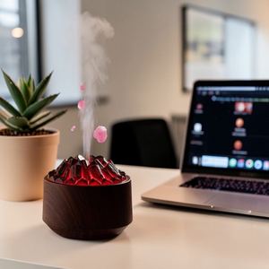 bathroom use Type C bedroom essential <b>oil</b> aroma <b>diffuser</b> seven-color ambient lighting - Product Image 1