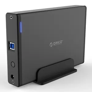 Gereedschapsvrije USB-3.0 5Gbps Externe Harde Schijfbehuizing Voor 3.5/2.5 Inch Sata Harde Schijven/Ssd Tot 20Tb, Uasp 3.5 ''Hdd-Behuizing