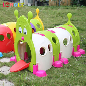 Túnel de juguete de plástico para exteriores barato, túnel de gusano de arrastre EIF para niños - Product Image 6