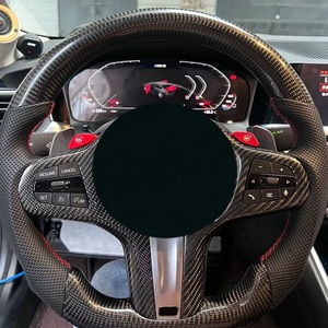 Accesorio para Auto, Funda para Volante de Coche, Fibra de Carbono, Estilo Racing, para <span class=keywords><strong>BMW</strong></span> X3 - Product Image 3