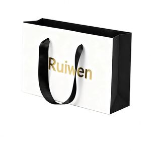 Proveedor Mayorista de Bolsas de Papel de Regalo de Lujo con Diseño Impreso Personalizado, Color en Relieve y Logotipo Estampado en Oro - Product Image 2