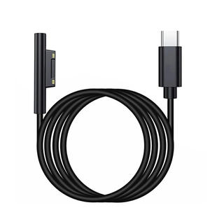 Adaptateur chargeur d'<span class=keywords><strong>alimentation</strong></span> USB type C 1.5m 65W 15V 3A PD câble de charge rapide pour Microsoft <span class=keywords><strong>Surface</strong></span> <span class=keywords><strong>Pro</strong></span> 7/6/5/4/3 livre/livre 2 - Product Image 1