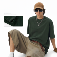 T-shirt d'extérieur 4-en-1 à col ras du cou, technologique, rafraîchissant, à séchage rapide, anti-transpiration, antibactérien, avec ourlet fendu latéral et ions négatifs, pour l'été