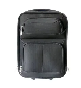 Wholesale custom cheap soft trolley case travel 2 wheels suitcase 20" 24" 28" 32" luggage suitcase set