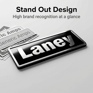 Plaques signalétiques industrielles personnalisées en aluminium poli et plaqué, de haute qualité, durables, résistantes aux rayures, imprimées en sérigraphie pour TV et cinéma - Product Image 3