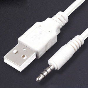 <span class=keywords><strong>Cable</strong></span> de Audio para Auriculares de 1M y 3.5mm, <span class=keywords><strong>USB</strong></span> 2.0 <span class=keywords><strong>a</strong></span> Macho <span class=keywords><strong>a</strong></span> Conector Macho de <span class=keywords><strong>3.5</strong></span>, Adaptador Auxiliar, <span class=keywords><strong>Cable</strong></span> de Carga para Altavoz de Coche y PC - Product Image 4