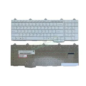 ארה"ב שפה מקלדת מחשב נייד עבור Fujitsu Lifebook AH551 MP-10B7300-D851 לבן מקורי פנימי החלפת מחברת מקלדת