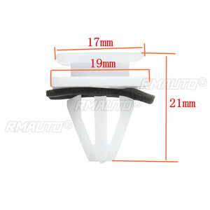 10pcs <b>Car</b> Door Trim Panel <b>Clips</b> Sill Guard Side Skirt Nylon Fastener Retainer for Honda/Civic/CRV 91504-SP1-003 91504SP1003 - Product Image 6