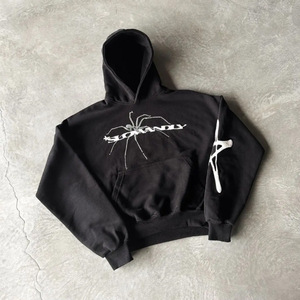 Felpa <span class=keywords><strong>con</strong></span> <span class=keywords><strong>Cappuccio</strong></span> Spider e Felpa Spider <span class=keywords><strong>con</strong></span> Stampa a Rilievo Design Spider per <span class=keywords><strong>Uomo</strong></span> <span class=keywords><strong>Felpe</strong></span> <span class=keywords><strong>con</strong></span> <span class=keywords><strong>Cappuccio</strong></span> in Cotone 800gsm - Product Image 3