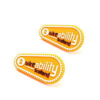 Goupilles à chaussures en caoutchouc siliconé, de haute qualité, bon quantité minimale de commande écologique, avec Logo personnalisé, vente en gros