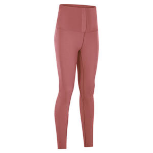 Pantalon moulant à boutons pour femmes, taille haute, body shaper mince, <span class=keywords><strong>anti</strong></span>-<span class=keywords><strong>cellulite</strong></span>, leggings de mise en forme respirants pour l'entraînement - Product Image 6