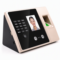 Máquina de Control de Asistencia con Reconocimiento Facial y Huella Dactilar, con PIN y Descarga USB, para Registro de Empleados en Oficinas