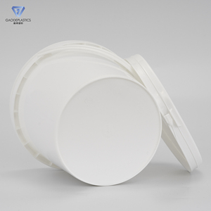 <span class=keywords><strong>Seau</strong></span> en plastique PP de qualité alimentaire de 2 L avec couvercle, <span class=keywords><strong>seau</strong></span> d'emballage rond avec poignée pour le stockage de la peinture et des liquides - Product Image 5