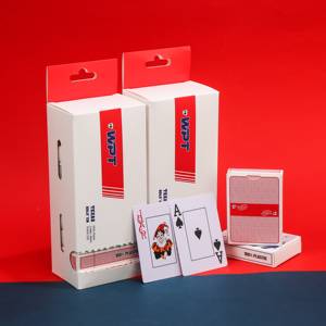 أوراق لعب تكساس هولدم عملية من البلاستيك المقاوم للتمزق للترفيه في الحانات والفعاليات وليالي ألعاب البوكر مع الأصدقاء - Product Image 4