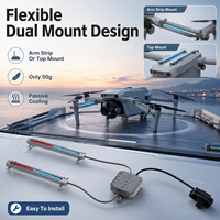 Tira de Luces LED de Seguridad para Drones PL10, Alta Visibilidad, Multicolor, Lámpara de Advertencia, Accesorios para Drones Pilot2, para Operaciones Nocturnas
