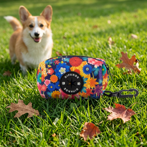 Sac de transport floral pour animaux de compagnie, sac de voyage pour chien avec fermeture éclair, sac de transport portable pour petits animaux, sac de transport à main pour animaux de compagnie, pour la marche en plein air - Product Image 5