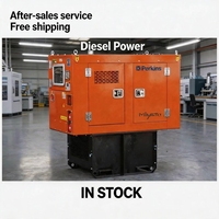 10KVA 20KVA 30KVA 50KVA 100KVA 200KVA 300KVA Geräuscharmer Dieselgenerator Wassergekühlter Stromerzeuger Mobiler Dieselgenerator