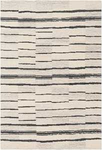 Geometric Pattern Hand Tufted Wool <b>Rug</b> Designed <b>For</b> Living Rooms Bedrooms And Office Spaces Offering Soft Texture Durability - Product Image 3