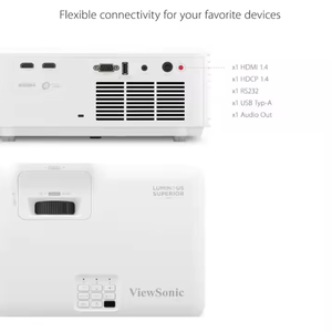 <strong>ViewSonic</strong> LS740HD 1080P Laser <strong>Projector</strong> 5000L Smart Home Office Cinema DLP HD Ready - Product Image 5