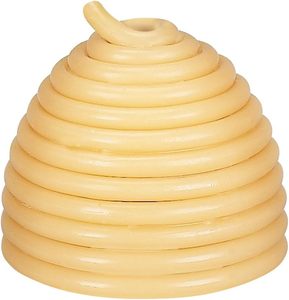 Bougie par heure, bougie en cire d'abeille de 50 heures, cire d'abeille naturelle écologique avec mèche en coton - Product Image 2