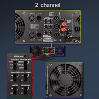 Amplificateur de Puissance Professionnel sur Mesure Classe H 3U, Équipement Sonore/Amplificateurs/Amplificateurs d'Enceinte 1000 4000 5000 8000 Watts
