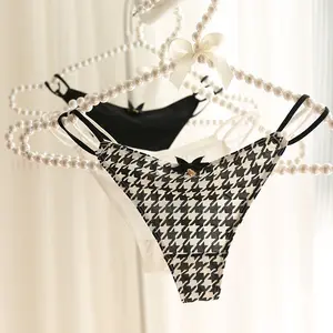 Cute Panties with Bow Line For Women Underwear Lingerie Bfriefs Girls Pink Jepaness Style Floral Sexy Panty 0491