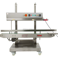 Meilleur prix Machine de scellage de bande de sacs de poche continus thermoscellage Machines de scellage de contrôle de température numérique horizontal