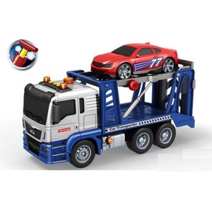 DWI Dowelliin 1:<span class=keywords><strong>10</strong></span>, camiones de remolque de juguete con gancho, camión de construcción de ciudad para niños, conjunto de juguete de vehículo de ciudad con luz y sonido - Product Image 4