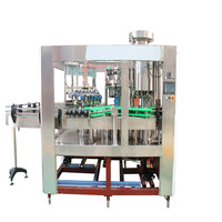 Machine de remplissage électrique pneumatique entièrement automatique de premier ordre, engrenage en acier inoxydable 304/316, remplissage de boissons à haute efficacité