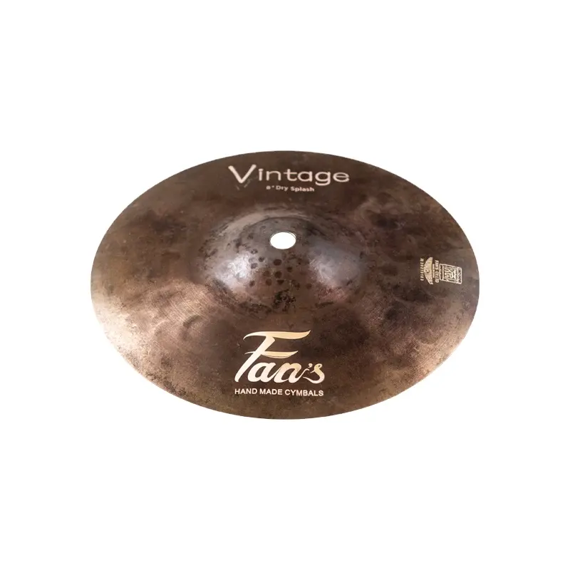 8Inch <span class=keywords><strong>Splash</strong></span> Custom <span class=keywords><strong>Drum</strong></span> Cymbals B20 Vintage Droge Serie