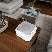 Machine à bruit blanc portable avec veilleuse, dispositif d'aide au sommeil pour bébé, haut-parleurs portables pour le confort nocturne de bébé