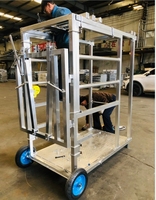 Équipement pour bétail / Équipement de coupe des sabots de bétail / Équipement d'élevage vertical pour la coupe des sabots de bétail en acier
